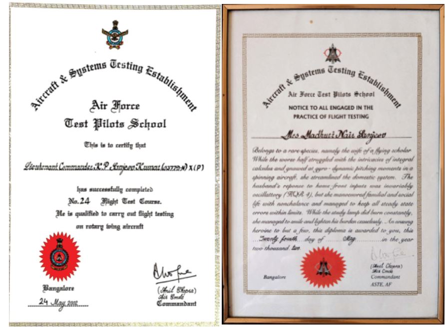 course certificates